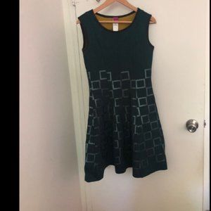 Save the Queen Scuba Fit and Flare Dress Sz Small